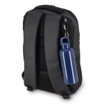 Garrafa de plástico em cores vivas com tampa a condizer 500 ml cor azul-escuro sétima vista