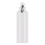 Garrafa de plástico em cores vivas com tampa a condizer 750 ml cor branco quinta vista