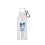 Garrafa de plástico em cores vivas transparentes 500 ml vista principal