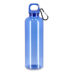 Garrafa de plástico em cores vivas transparentes 750 ml cor azul-claro transparente