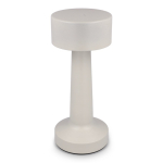 Candeeiro de mesa com 3 modos de luz e sensor tátil na parte superior cor bege