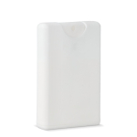 Protetor solar em spray FPS30 design retangular fino para personalizar cor branco segunda vista