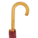 Guarda-chuva em várias cores com punho curvo de madeira Ø103 cor bordeaux quinta vista