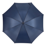 Guarda-chuva em várias cores com punho curvo de madeira Ø103 cor azul-escuro terceira vista