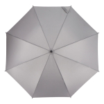 Guarda-chuva em várias cores com punho curvo preto Ø105 cor cinzento terceira vista