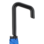 Clássico guarda-chuva com punho original geométrico preto Ø103 cor azul sexta vista