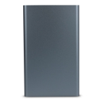 Powerbank de alumínio reciclado em várias cores 4000 mAh cor titânio segunda vista