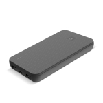 Powerbank para carregar 3 dispositivos simultaneamente 10 000 mAh cor preto