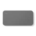 Powerbank para carregar 3 dispositivos simultaneamente 10 000 mAh cor preto segunda vista