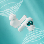 Auriculares sem fios de longa autonomia marca Philips cor branco sexta vista