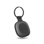 Localizador de artigos, porta-chaves compatível com dispositivos Apple cor cinzento-escuro