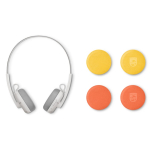 Auscultadores com aspecto retro marca Philips cor branco quinta vista