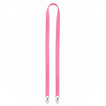 Lanyard de poliéster com 2 mosquetões à escolha personalização total cor fúcsia sétima vista