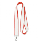 Lanyard poliéster e camada de cetim, sublimação, personalização total cor vermelho-escuro sétima vista
