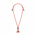 Lanyard ajustável cabo de carga Tipo-C telemóvel personalização total cor vermelho sétima vista