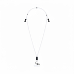 Lanyard ajustável cabo de carga Tipo-C telemóvel personalização total cor branco sétima vista