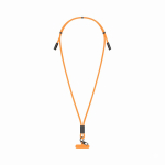 Lanyard ajustável cabo de carga Tipo-C telemóvel personalização total cor cor-de-laranja sétima vista
