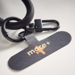 Pulseira para carregar o telemóvel tipo-C personalização total cor preto
