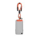 Pulseira para carregar o telemóvel tipo-C personalização total cor cor-de-laranja