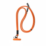 Lanyard ajustável para telemóvel Tipo-C personalização total cor cor-de-laranja sétima vista