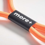 Lanyard para telemóvel de cordão curto Tipo-C personalização total cor cor-de-laranja quinta vista