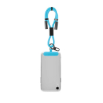 Lanyard para telemóvel de cordão curto Tipo-C personalização total cor ciano