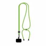 Lanyard ajustável de poliéster para o telemóvel personalização total cor verde maçã sétima vista