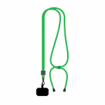 Lanyard ajustável rPET bicolor para o telemóvel personalização total cor verde sétima vista