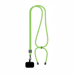 Lanyard ajustável rPET bicolor para o telemóvel personalização total cor verde maçã sétima vista