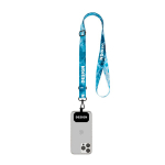 Lanyard smartphone, placa de pendurar telemóvel personalização total cor branco