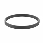 Pulseira fina silicone para eventos 100% personalizável feita a medida cor preto sétima vista