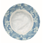 Chapéu poliéster 150 g/m2 personalizável nos 2 lados cor branco terceira vista