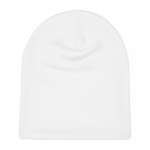 Gorro, tamanho único, poliéster, camada 2x personalização total cor branco sétima vista