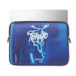 Bolsa para portátil neopreno e resistente à água personalização total cor branco quinta vista
