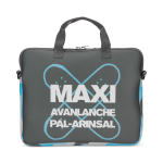 Pasta para portátil de neopreno com asa dupla personalização total cor branco