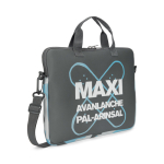 Pasta para portátil de neopreno com asa dupla personalização total cor branco