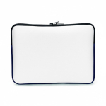 Bolsa para tablet de neopreno amortecedor personalização total cor branco sétima vista