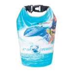Bolsa PVC resistente à água alça de ombro 1,5 L personalização total cor branco