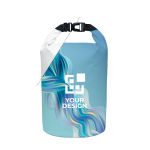Bolsa PVC resistente à água alça de ombro 5,8 L personalização total cor branco vista principal