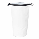Bolsa de PVC resistente à água alça de ombro 10 L personalização total cor branco sétima vista