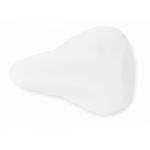 Capa para selim de bicicleta com fita elástica personalização total cor branco