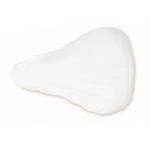 Capa para selim de bicicleta com borda refletora personalização total cor branco sétima vista