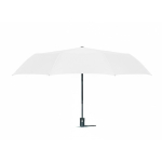 Guarda-chuva dobrável automático bolsa a condizer Ø95 personalização total cor branco sétima vista