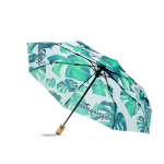 Guarda-chuva dobrável bolsa a condizer Ø95 100% personalização total cor branco