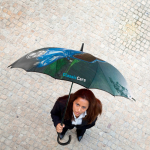Guarda-chuva para personalizar a 100% Ø102 personalização total cor branco