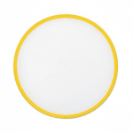 Frisbee dobrável com borda colorida personalização total cor amarelo sétima vista