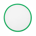 Frisbee dobrável com borda colorida personalização total cor verde sétima vista
