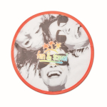 Frisbee dobrável com borda colorida personalização total cor grená