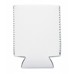 Manga isolante de neopreno para latas de 33 ml personalização total cor branco sétima vista