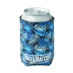 Manga isolante de neopreno para latas de 33 ml personalização total cor branco